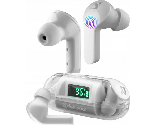 Defender z mikrofonem Defender TWINS 916 wireless Bluetooth white