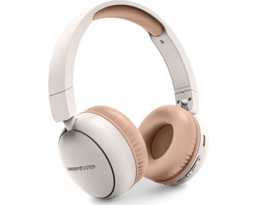 Energy Sistem Energy Sistem | Radio Color | Wireless Headphones with FM radio | Bluetooth | Over-Ear | Microphone | Wireless | Cream