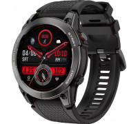 Smartwatch Manta MANTA Smartwatch sportowy Activ X GPS black + pom