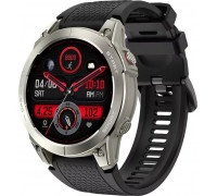 Smartwatch Manta MANTA Smartwatch sportowy Activ X GPS srebrny + po