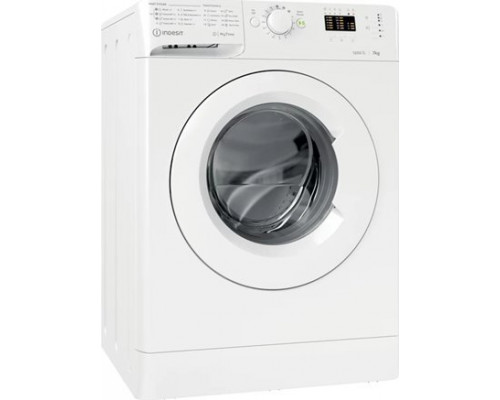 Indesit INDESIT | MTWA 71252 W EE | Washing machine | Energy efficiency class E | Front loading | Washing capacity 7 kg | 1200 RPM | Depth 54 cm | Width 59.5 cm | Display | LED | White