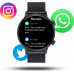 Smartwatch Manta Smartwatch damski Manta Alexa Mini black