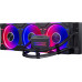 Phanteks PHANTEKS Glacier One 360D30 DRGB AIO Liquid CPU Cooler, Black