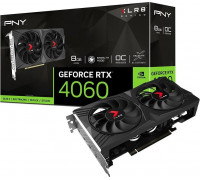 *RTX4060 PNY RTX 4060 XLR8 Gaming Verto OC 8GB GDDR6 (VCG40608DFXPB1-O)