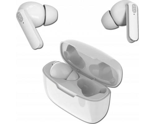 2GO 2GO TWS Dynamic Zestaw słuchawkowy Bezprzewodowy Douszny Połączenia/muzyka Bluetooth White