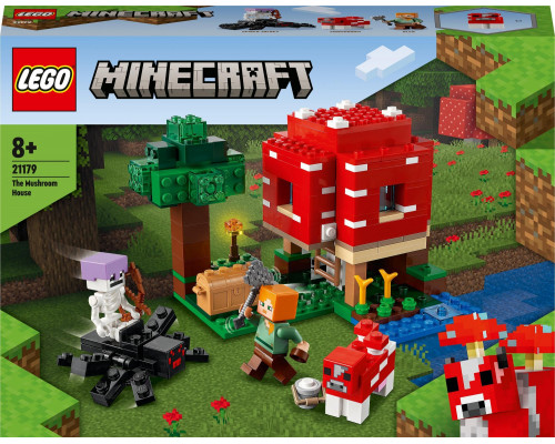 LEGO Minecraft Dom w grzybie 6szt. (21179)