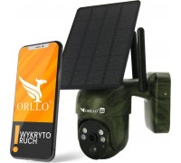 ORLLO Orllo Bezprzewodowa 4G LTE Obrotowa z Panelem Solarnym ORLLO TZ1 MORO