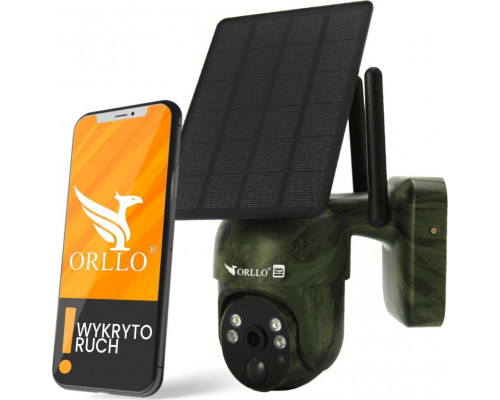 ORLLO Orllo Bezprzewodowa 4G LTE Obrotowa z Panelem Solarnym ORLLO TZ1 MORO