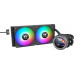 Thermaltake Thermaltake TH240 V2 Ultra EX ARGB CPU All-In-One Liquid Cooler, water cooling (black)