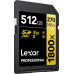 SD  Lexar Professional 1800x SDXC 512 GB Class 10 UHS-II/U3 V60 (LSD1800512G-BNNNG)