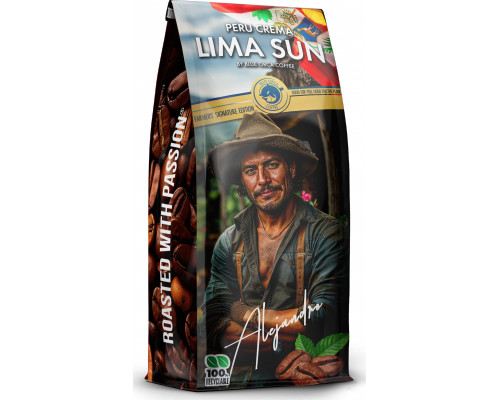 Blue Orca Coffee PERU LIMA SUN CREMA 1kg Farmers Limited Edition - BLUE ORCA