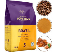 Lofbergs LOFBERGS BRAZIL ARABICA 100% KAWA ZIARNISTA 1kg