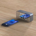 Dudao Bezprzewodowy głośnik Dudao Y17 zegarek, budzik, 1200mAh, AUX, FM, BT 5.3 silver