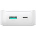 Joyroom Joyroom JR-PBC06 10000mAh 30W + wbudowane kable USB-C, Lightning biały