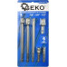 Geko Kpl. adapterów do nasadek HEX 1/4" 3/8" 1/2" 6el. (50)