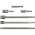 Geko Kpl. adapterów do nasadek HEX 1/4" 3/8" 1/2" 6el. (50)
