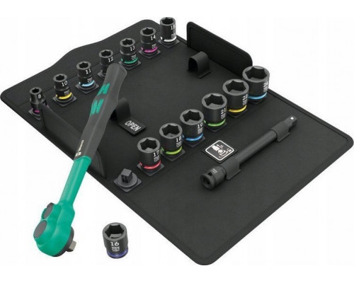 Wera Wera 8100 SB 12 Zyklop Comfort Ratchet Set