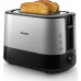 Philips Philips | Toaster | HD2635/90 Viva Collection | Number of slots 2 | Housing material Metal/Plastic | Stainless Steel/Black