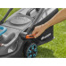 Gardena GARDENA Cordless Lawnmower PowerMax 37/36V P4A solo, 36Volt (2x18V) (black/grey, without battery and charger, POWER FOR ALL ALLIANCE)