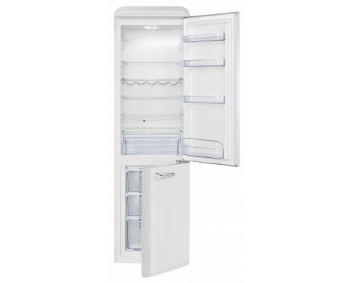 Bomann Bomann KGR 7328.1 white Retro Fridge-Freezer    188cm