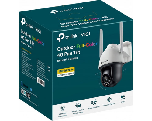 TP-Link Kamera VIGI C540-4G(4mm) 4MP 4G LTE Full-Color Pan/Tilt