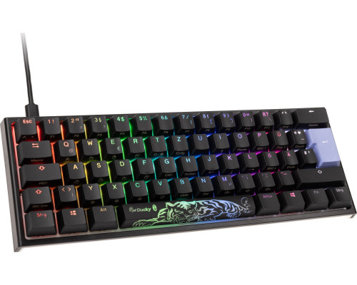 Ducky Ducky One 2 Pro Mini Gaming Tastatur, RGB LED - Cherry Brown