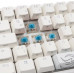 Ducky Ducky One 2 Pro Mini White Edition Gaming Tastatur, RGB LED - Cherry Blue