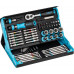 Hazet Hazet SmartCase socket and bit set 2200SC-32, 59 pieces (black/blue, 1/4, with reversible ratchet)