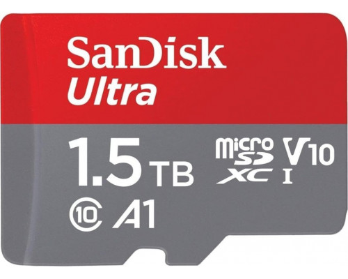 SD  SanDisk Ultra MicroSDXC 1.5 TB Class 10 UHS-I/U1 A1 (SDSQUAC-1T50-GN6MA)