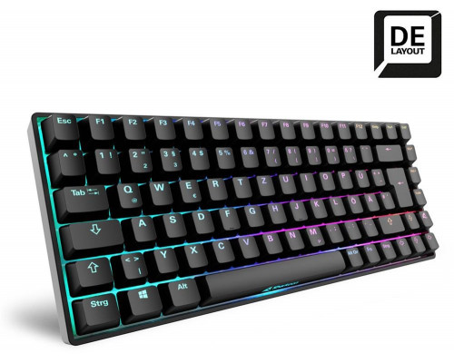 Sharkoon Sharkoon SKILLER SGK50 S3 klawiatura USB QWERTZ Niemiecki Czarny