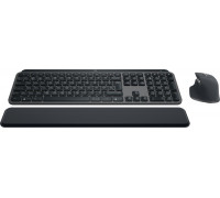 Logitech Logitech MX Keys S Combo klawiatura Dołączona myszka RF Wireless + Bluetooth QWERTY British English Grafitowy