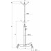 Bahco Bahco Stovas pavarų dėžei, max 500kg, min 1175mm, max 2040mm