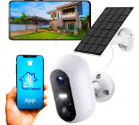 ExtraLink EXTRALINK SMART LIFE SolarEye 2MP OUTDOOR WIRELESS BATTERY SECURITY CAMERA + SOLAR PANEL SET - ESC-X1S