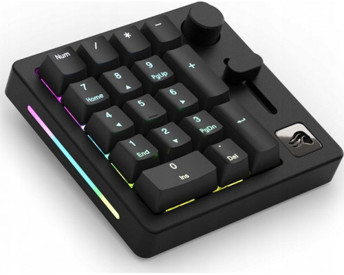Triton Glorious GMMK Wireless Numpad - Fox Switches, black