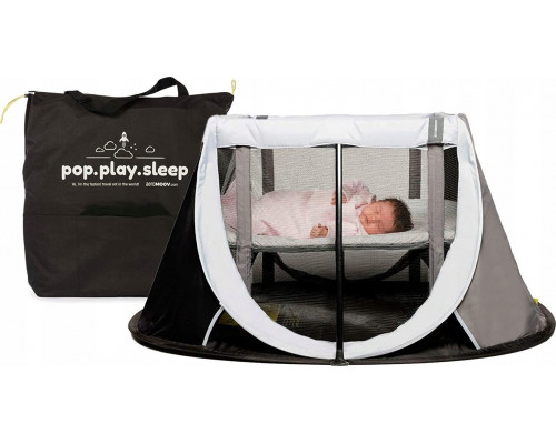 Namiot turystyczny Aeromoov AeroMoov Instant Travel Cot -matkasänky, Pilkas