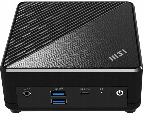 Komputer MSI MSI Cubi N ADL-007DE Intel® N N100 4 GB DDR4-SDRAM 128 GB SSD Windows 11 Pro Mini PC Black