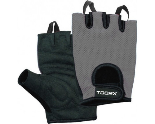 Toorx Toorx training gloves AHF027 S black/grey suede and micro-mesh