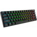 Royal Kludge mechaniczna Royal Kludge RK61 RGB, brown switch (czarna)