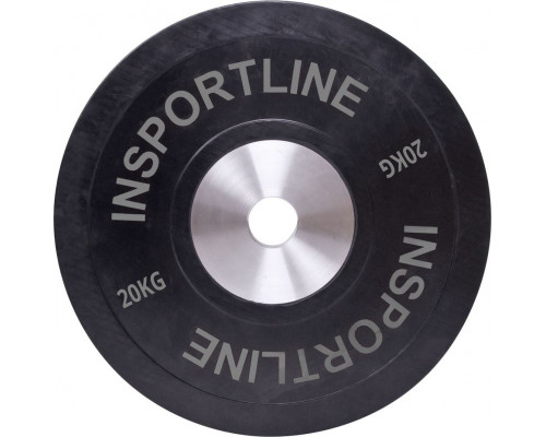 inSPORTline rubberized płyta 20 kg (10380)