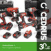 Cedrus BAG TOOL CEDRUS TB POWER+ CEDRUS CEDTB 20V - OFICJALNY DYSTRYBUTOR - AUTORYZOWANY DEALER CEDRUS