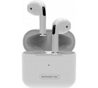 Vega  BLUETOOTH SOMOSTEL PRO 4 EARBUDS BIAŁY PRO4 TWS BT5.3>