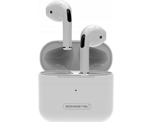 Vega  BLUETOOTH SOMOSTEL PRO 4 EARBUDS BIAŁY PRO4 TWS BT5.3>