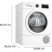 Bosch Bosch Dryer Machine with Heat Pump | WTU876IHSN | Energy efficiency class A++ | Front loading | 9 kg | LED | Depth 61.3 cm | White