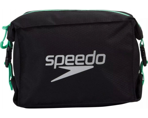 Speedo Kosmetyczka Speedo POOL SIDE BAG AU black/green glow