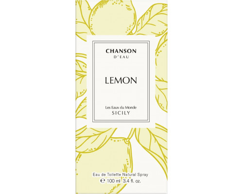 Coty CHANSON Lemon From Sicily toaletowa EDT 100 ml