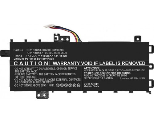 CoreParts CoreParts MBXAS-BA0279 części zamienne do notatników Bateria