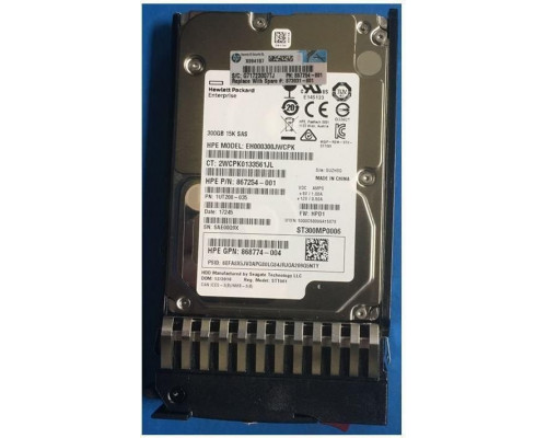 HP HDD 300GB 12G 15K SFF SAS