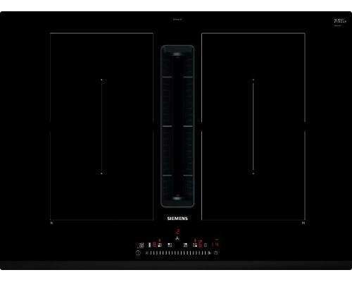 Siemens Siemens iQ500 ED731FQ15E, Black, Built-in, 70 cm, Zone induction hob, Glass-ceramic, 4 zone(s)