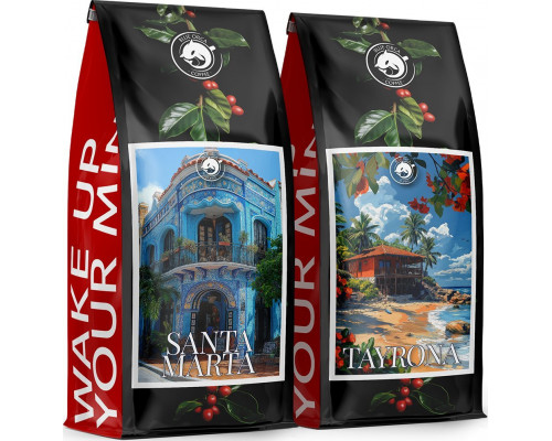Blue Orca Coffee 2x1kg - SANTA MARTA + TAYRONA - 100% Arabica