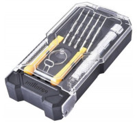 Usorteret Skruetrækkersæt til rep. af elektronik - 15 dele